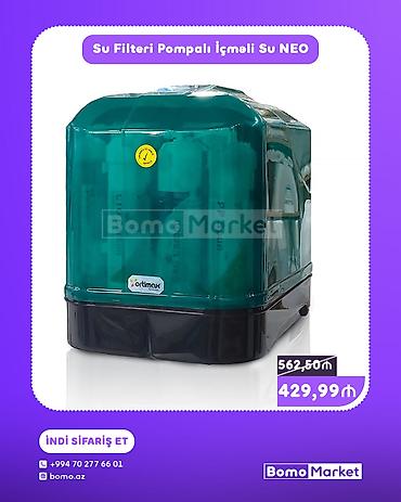 Su filtri – Pompalı İçməli Su NEO - Model: Ortimax NEO (pompalı lalafo.az -da Su filtri – Pompalı İçməli Su NEO - Model: Ortimax NEO (pompalı