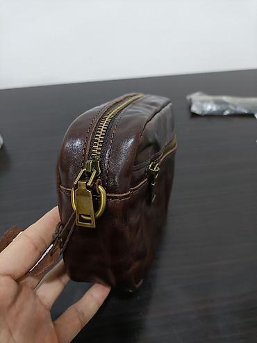 Барсетки: Барсетка, Материал: Натуральная кожа, Новый — 3