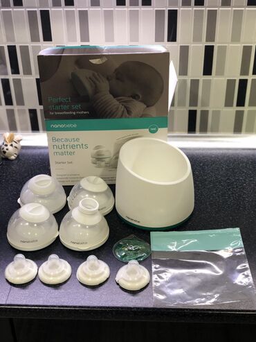 Uşaqlar üçün digər mallar: Набор для кормления Nanobébé Breastmilk Bottle Starter Set Набор