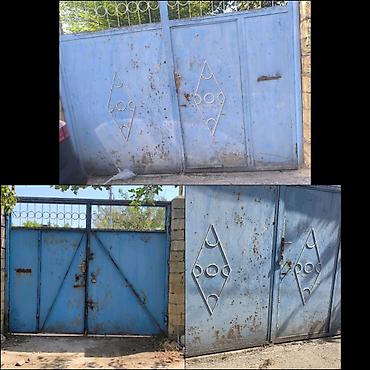 Darvaza – keyfiyyətli, köhnə istehsal. Üçlük komplekt. - Ölçü: 3.20 m