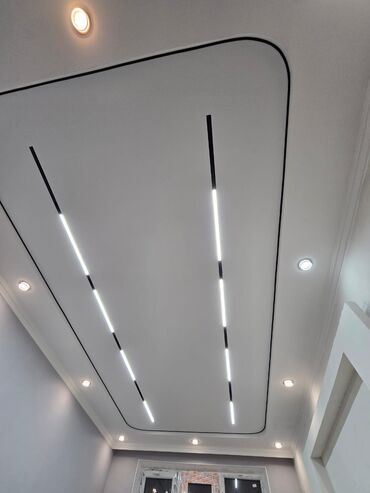 Натяжной потолок: Натяжной потолок Матовое, 3D потолки, Глянцевое Гарантия, Бесплатный замер, Монтаж — 16