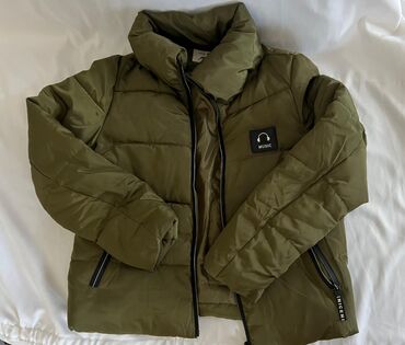 deri kurtka: Женская куртка Adl, XL (EU 42), цвет - Зеленый
