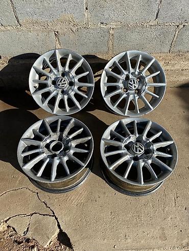Диски: Литые Диски R 14 Volkswagen, Комплект, отверстий - 5, Новый — 5