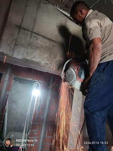Beton işləri: Beton kəsmə xidməti - Divar, döşəmə və tavanlarda dəqiq və səliqəli — 5