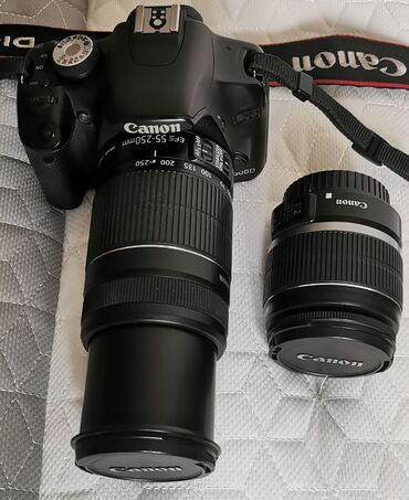 Фотоаппараты: Canon 500d efs 55-250mm + Bonus 18-55 mm полностью рабочем состоянии