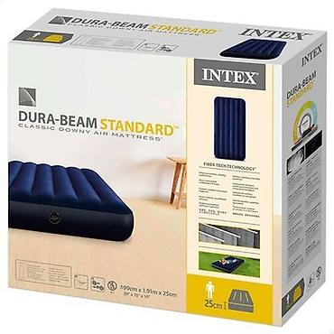 виниль: Надувная кровать Intex Twin Size Dura Beam® Blue 64757 идеально — 4