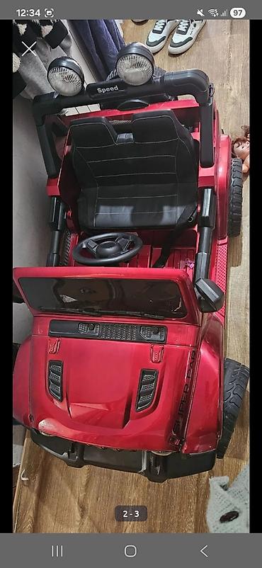 usaq maşınları sederek: Uşaq elektrik maşını – “Speed” off-road stili, ikinefərlik — 2