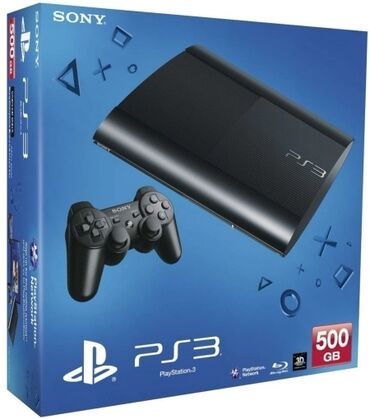 PS3 (Sony PlayStation 3): Playstation 3 4 ve 5 anbarimizda en asagi qiymetlerle zemanetle