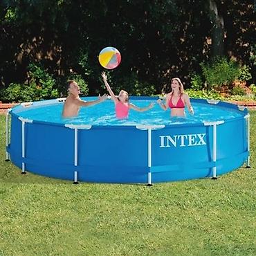 i̇ntex: Intex 26710 karkazlı hovuz baseyn 366x76 cm ölçüdə at210546 255 — 1