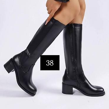 Čizme: Čizme, bоја - Crna — 6