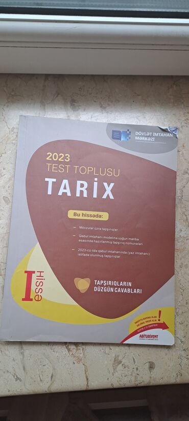 Kitablar, jurnallar, CD, DVD: Tarix test toplusu 1 ci hissə yeni
Təzə kimidi. İçi yazılmayıb