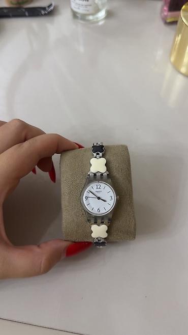 luc saat: Swatch qadın qol saatı - Brend: Swatch (klipsdə və siferblatda loqo) — 2