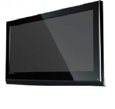 ekran ucun sade sekiller: TV – geniş ekranlı, nazik çərçivəli, divara asılmağa uyğun plazma/LCD