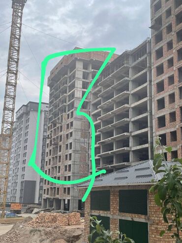 Продажа квартир: 2 комнаты, 69 м², Элитка, 14 этаж, ПСО (под самоотделку)