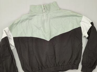 elegancka biała bluzka krótki rękaw: Sweatshirt, H&M, 12 years, 146-152 cm, condition - Good