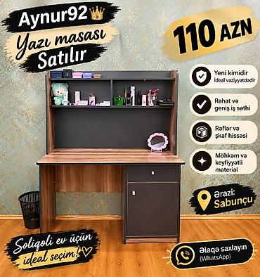 Aynur92👑kod9467 Qiymet 110 AZN Yazı masası satılır Yeni kimidir, ideal lalafo.az -da Aynur92👑kod9467 Qiymet 110 AZN Yazı masası satılır Yeni kimidir, ideal