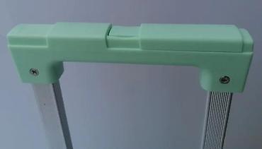 Putni koferi i torbe: Tvrdi kofer na točkiće – mint zelena boja - Materijal: izdržljiva — 7