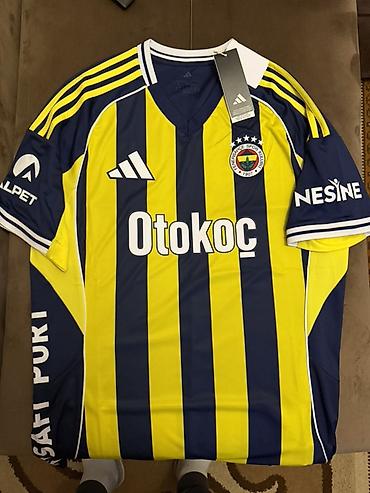 Kişi geyimləri: Futbolka, Adidas, L, rəng - Göy — 1