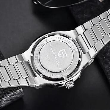 Ručni satovi: PAGANI DESIGN PD-1728- Plava- Patek Philippe Nautilus — 6