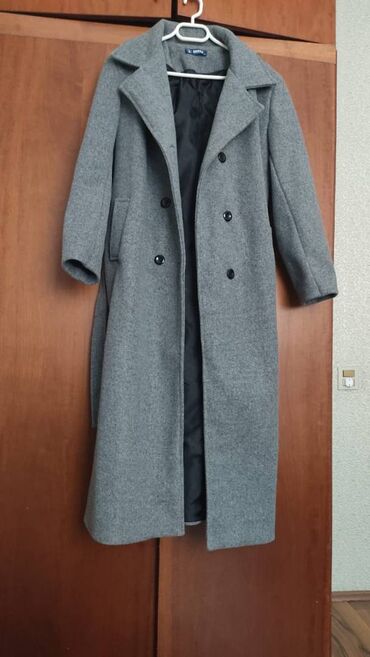 drap palto: Palto XL (EU 42), rəng - Boz