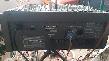 səs yazıcı: Dynacord PowerMate 1000 – gücləndiricisi inteqrə olunmuş peşəkar audio — 4
