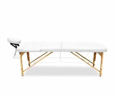 Medicinski nameštaj: Prenosivi drveni sto za masažu – sklopivi kofer dizajn - Dvodelna — 9