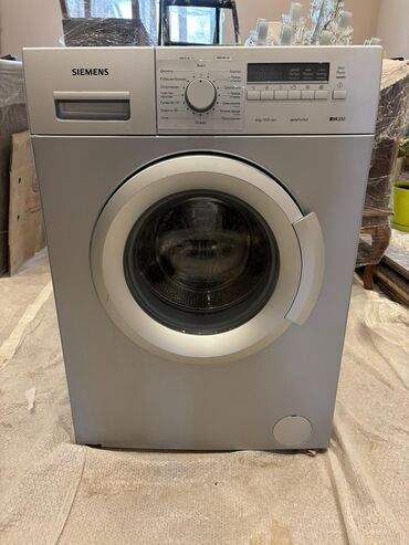 Paltaryuyan maşınlar: Paltaryuyan maşın Siemens, 6 kq, İşlənmiş, Avtomat, Qurutmasız, Kredit yoxdur, Ünvandan götürmə — 1