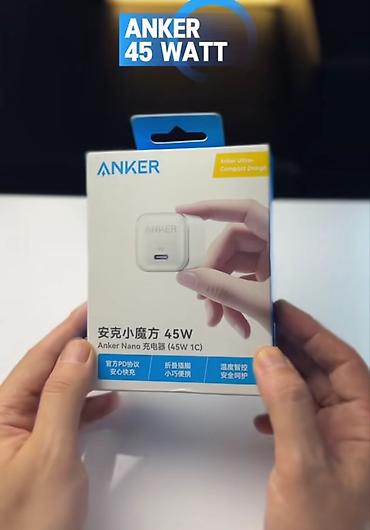 ayfon 20: 45 w anker adapterim var heç bir problemi yoxdu cəmi 4 ay işlətmişəm — 1