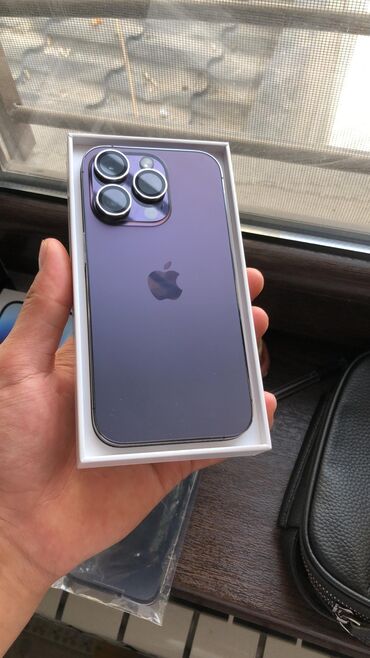 айфон 14про ош: IPhone 14 Pro, Б/у, 256 ГБ, Deep Purple, В рассрочку, 86 %