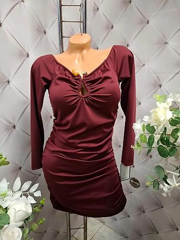 Haljine: Elegantne mini haljine sa dugim rukavima – više modela — 8