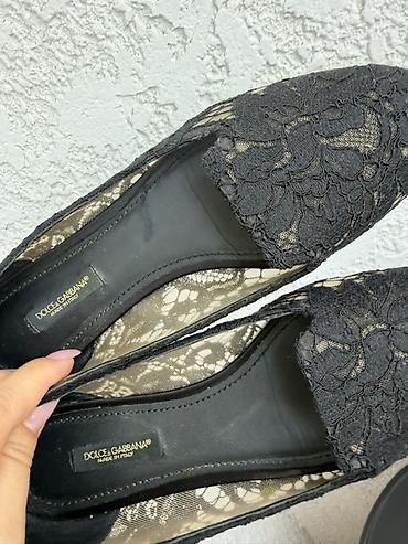 Женская обувь: Балетки Dolce & Gabbana, размер 37 (стелька ~24 см). Б/У Оригинал — 3