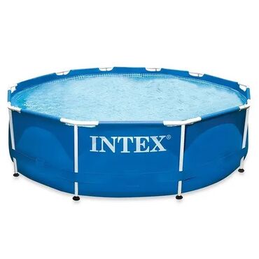 продам бассейн каркасный: Срочно каркасной бассейнов компании intex 
размер: 3x3 75cm