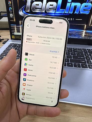 kredit iphone: IPhone 15, 128 GB, Mavi, Zəmanət, Kredit, Simsiz şarj — 6
