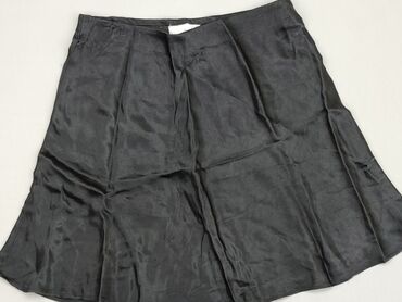 spódnice midi czarne z rozcięciem: Spódnica, M, stan - Zadowalający