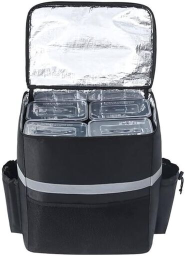 рюкзак для доставки: Термо сумка рюкзак для доставки, для продуктов. водонепроницаемый