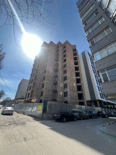 проекты двухэтажных домов в кыргызстане: 3 комнаты, 77 м², Элитка, 9 этаж, ПСО (под самоотделку)
