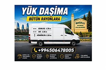 cəlilabad telefon: Rayonlara yükdaşıma xidməti - Mercedes-Benz Sprinter tipli iri — 1
