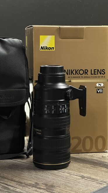 max f цена в бишкеке айболит: Продаю объектив для Никона Nikon AF-S 70-200mm f/2.8G ED VR II