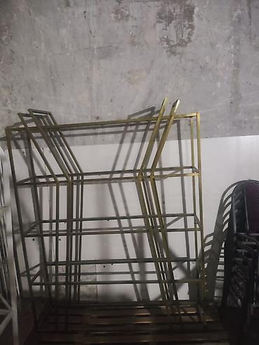 Стендовые витрины: Metal stend və vitrin karkasları - Material: profil borudan — 6