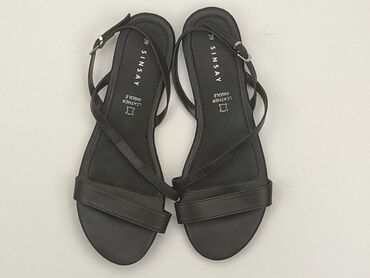 spódnice czarne obcisła: Sandals for women, 39, condition - Very good