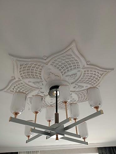 salon işığı: Çılçıraq, 8 lampa — 2