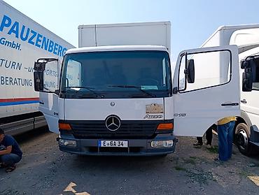 w210 e320: Mercedes-Benz Atego – тентованные/фургонные среднетоннажные грузовики — 2