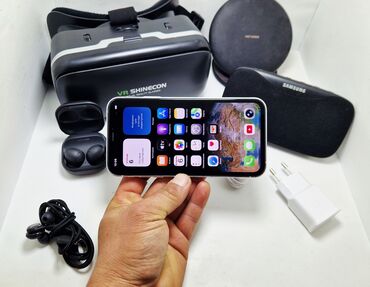 Apple iPhone: IPhone 11 Pro, Б/у, 128 ГБ, Черный, Зарядное устройство, 100 % — 14