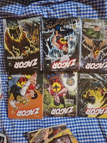Knjige i stripovi: Na prodaju kolekcija stripova, uključujući Zagor, Dilan Dog, Mister