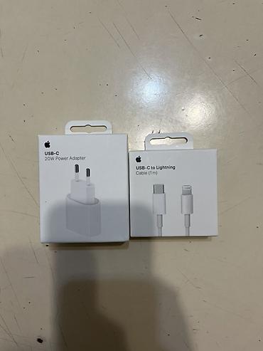 Сетевой адаптер и кабель Apple для быстрой зарядки Комплект: -