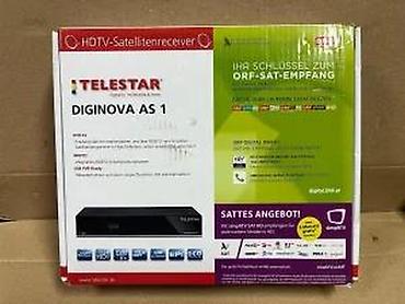 Pojačala i prijemnici: Telestar Diginova AS 1 – HDTV satelitski risiver (ORF Digital Direkt — 13
