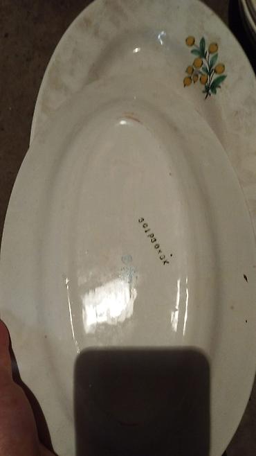 sinmayan bosqablar: Boşqablar, 1 əd, rəng - Ağ, Keramika — 2