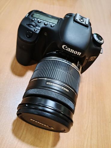 canon satış: Canon EOS 7D + Canon EF-S 18-200 ISO. Tərtəmiz vəziyyətdədir. Shutter — 1