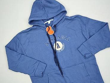 niebieska bluza h: Cider, Bluza z kapturem damska, rozmiar 4XL — 1