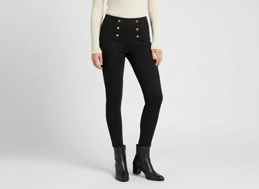 legginsy eleganckie zara: Zara, Leggings Elegant for women, size S